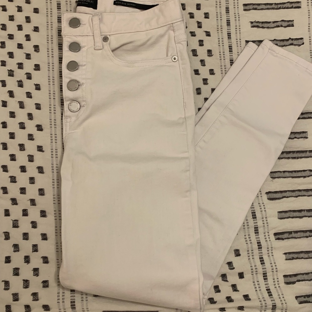 High rise jeans